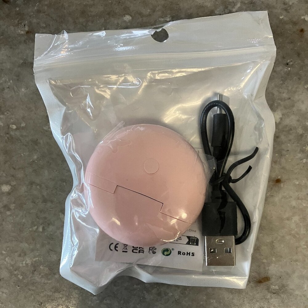 New Pink In-Ear Wireless Headphones Earbuds NIB